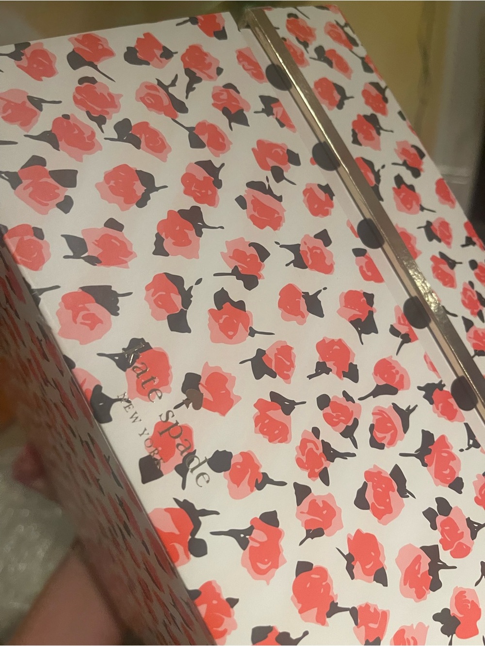 Medium Sized kate spade Storage Box Roses - Picture 7 of 7
